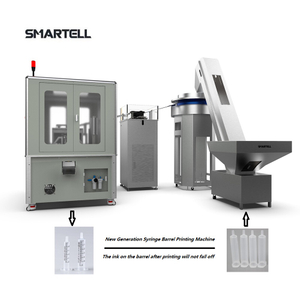 Новейшая конструкция никогда не падает с чернил, автоматическая одноразовая печатная машина для цилиндра шприца