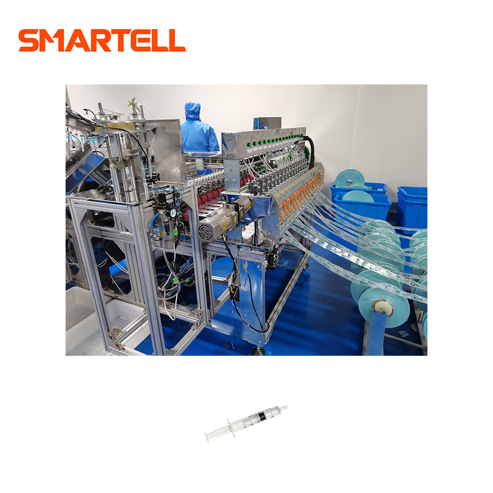SMT-4001 Автоматическая машина для упаковки в полиэтиленовые пакеты для медицинской продукции