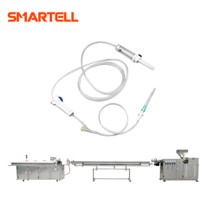 Линия по производству медицинских трубок для инфузионного набора Экструдер для производства труб из ПВХ