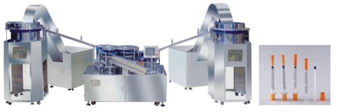 SMT-3008 Сборка инсулинового шприца 