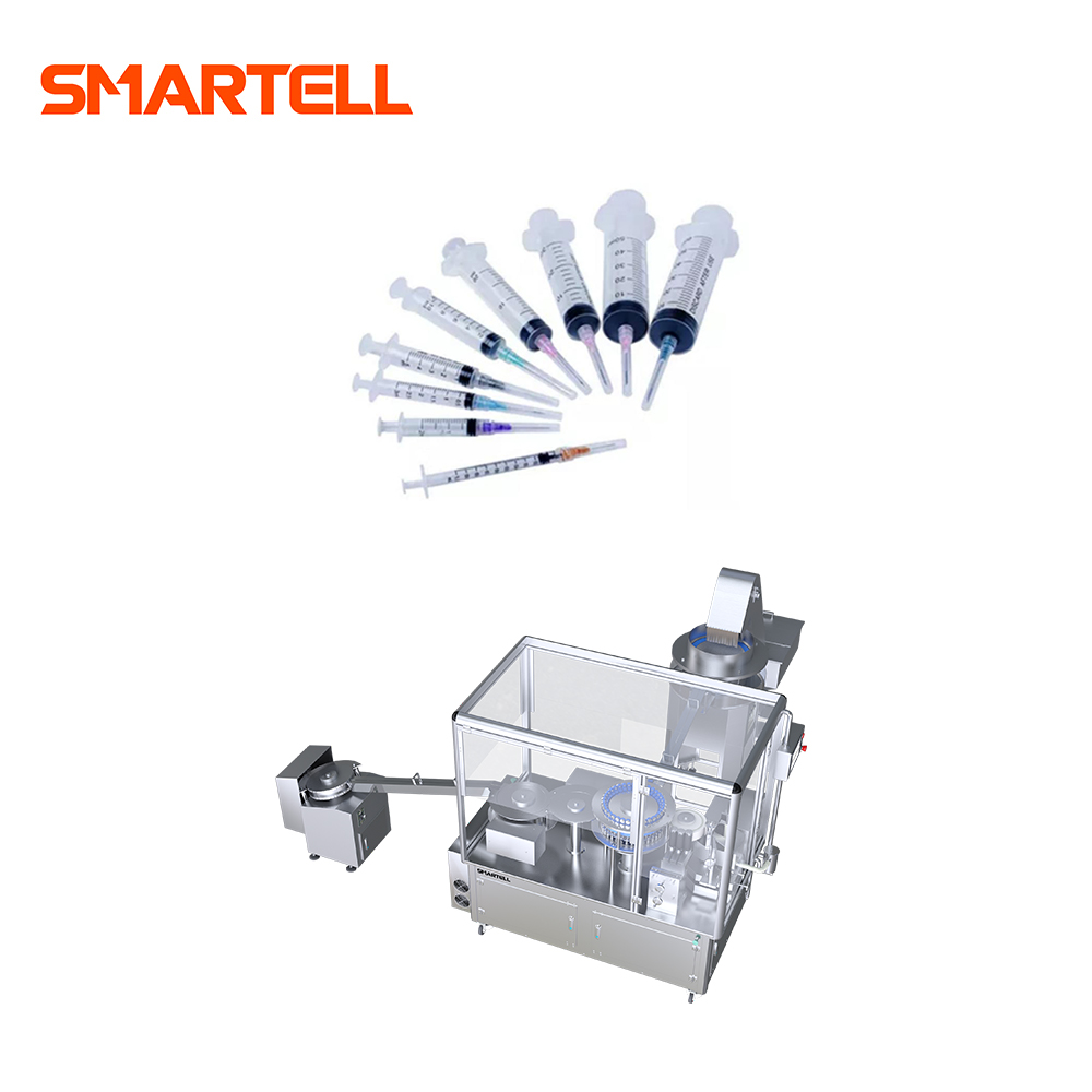 SMT-2001 Высокопроизводительная тампопечатная машина для цилиндровых шприцев в продаже