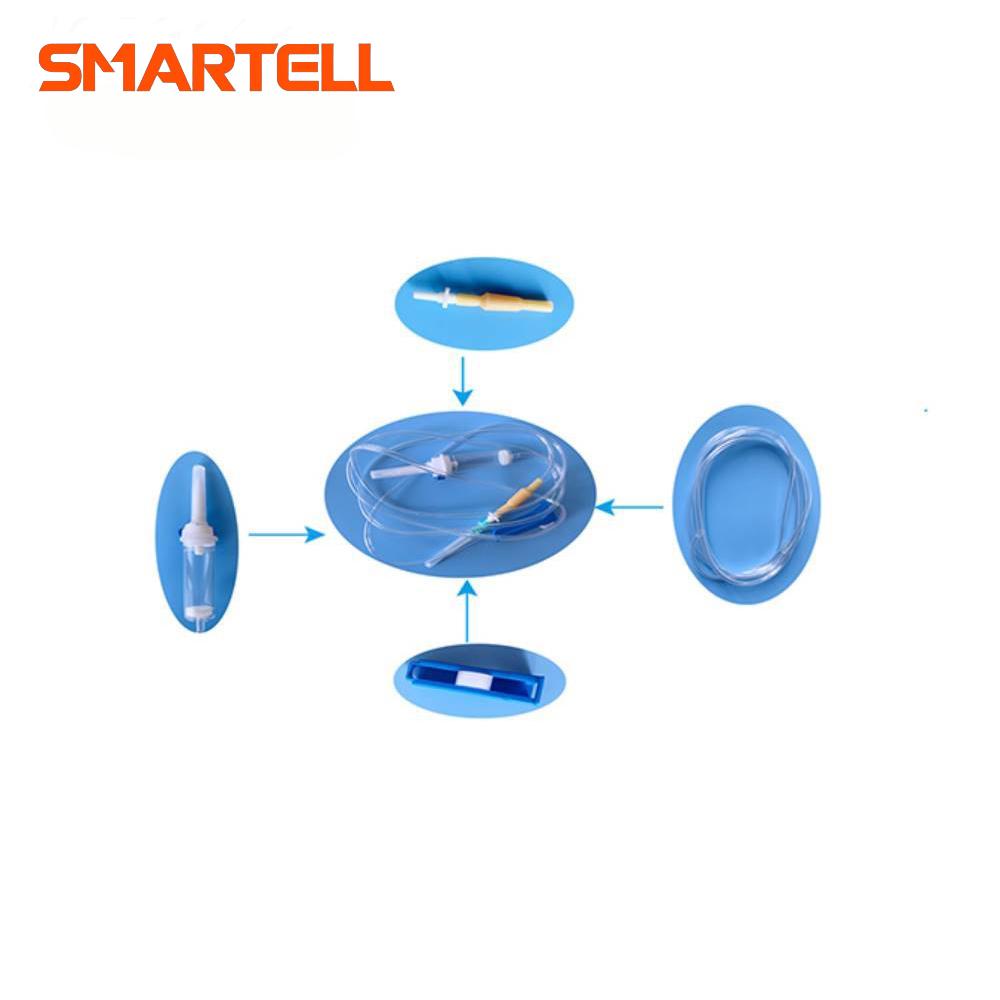 Автоматический инфузионный набор, машина для сборки капельной камеры из шести частей