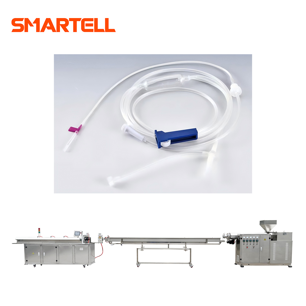 Одношнековый экструдер производительностью 15-60 кг/ч со специальной формой для труб из ПВХ