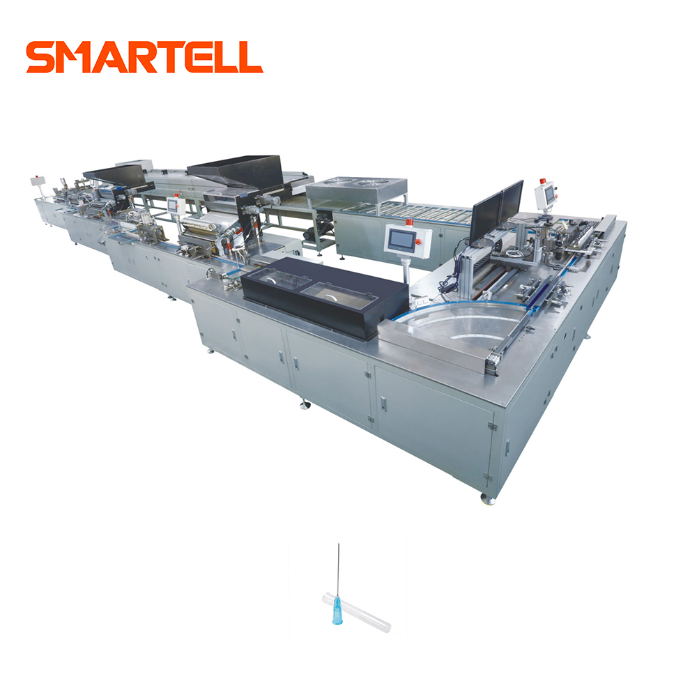 SMT-3104 Готовая машина для сборки игл одноразового использования с производственной мощностью 60000 шт./ч