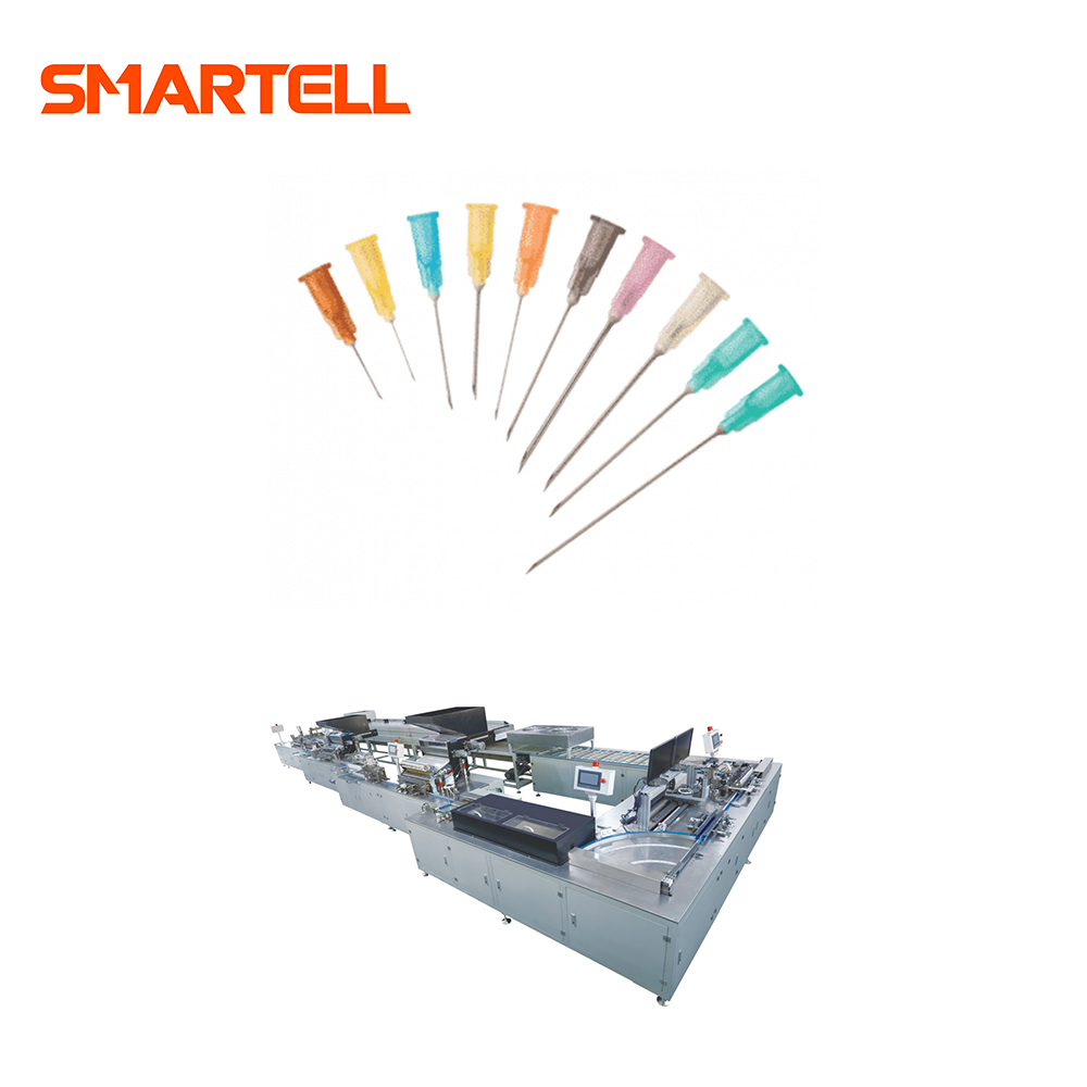 SMT-3104 Сборочная машина Обычный игольчатый колпачок/трубка из окрашенной стали/ступица в сборе из трех частей