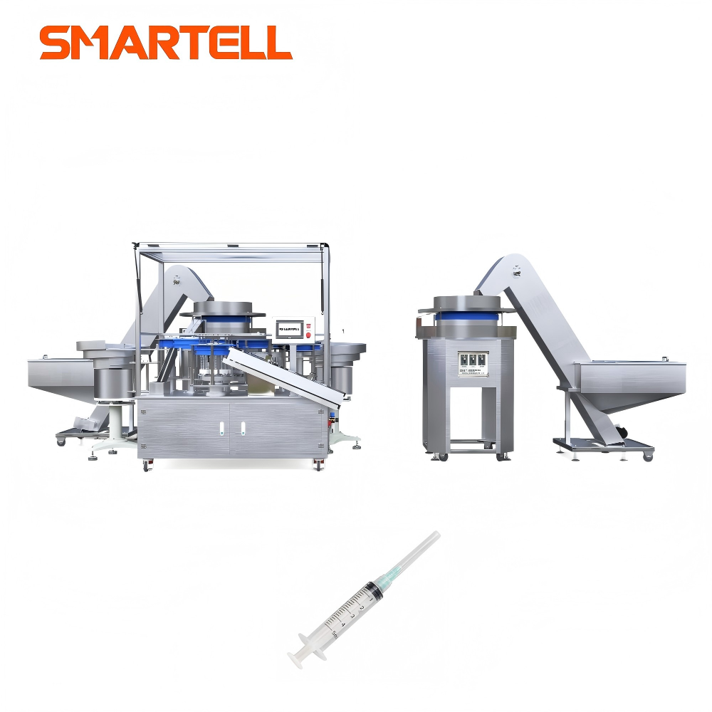 Одноразовая сборочная машина для шприцев с высокоскоростной сборочной машиной для игольчатых шприцев