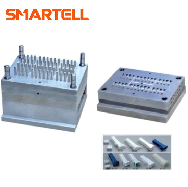 Пресс-формы для одноразовых шприцев, изготовленные компанией Smartell. Высококачественная пресс-форма для шприцев.