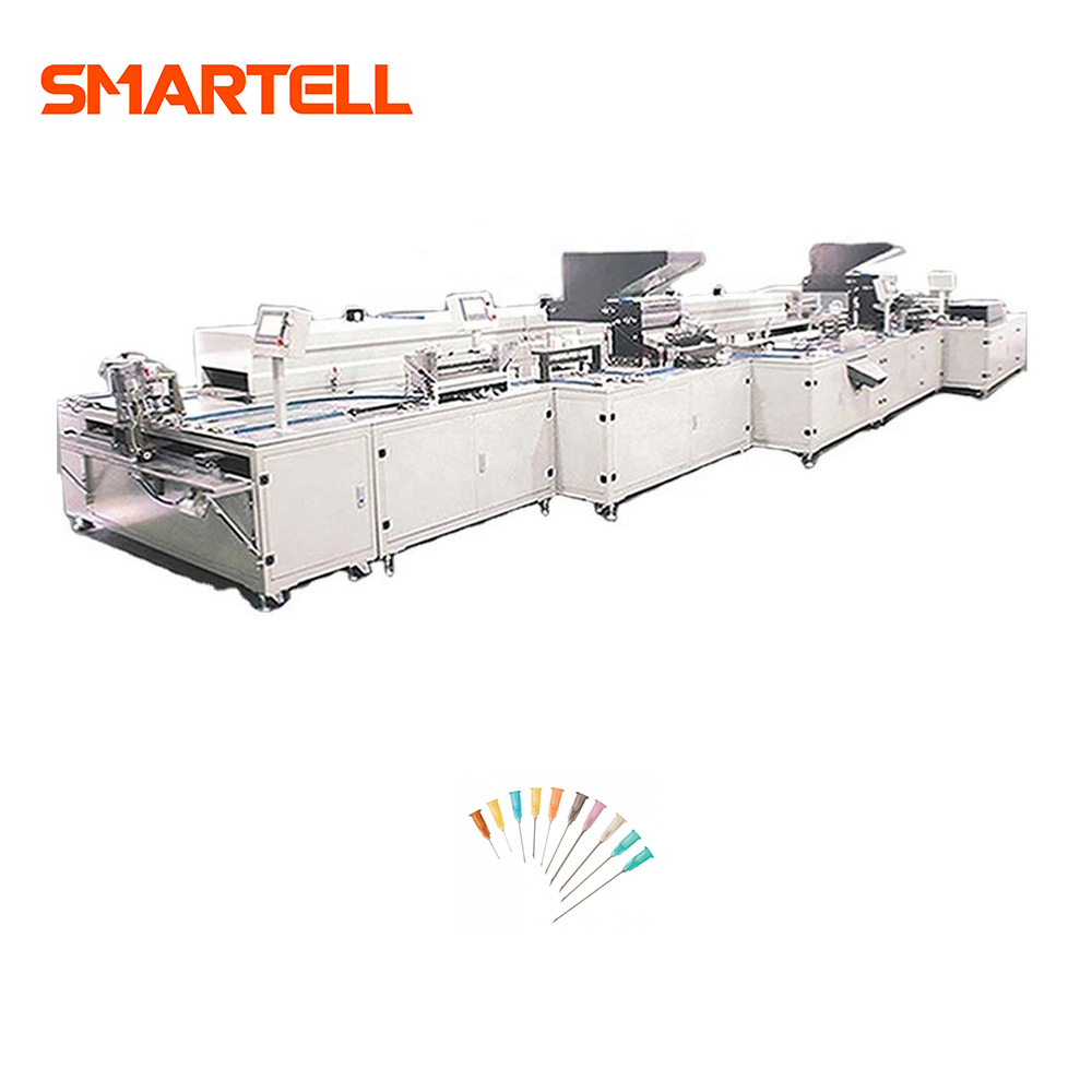 Полноавтоматическая машина сборки иглы СМТ-3104 Высокая эффективность деятельности Концентратора+крышки+трубки