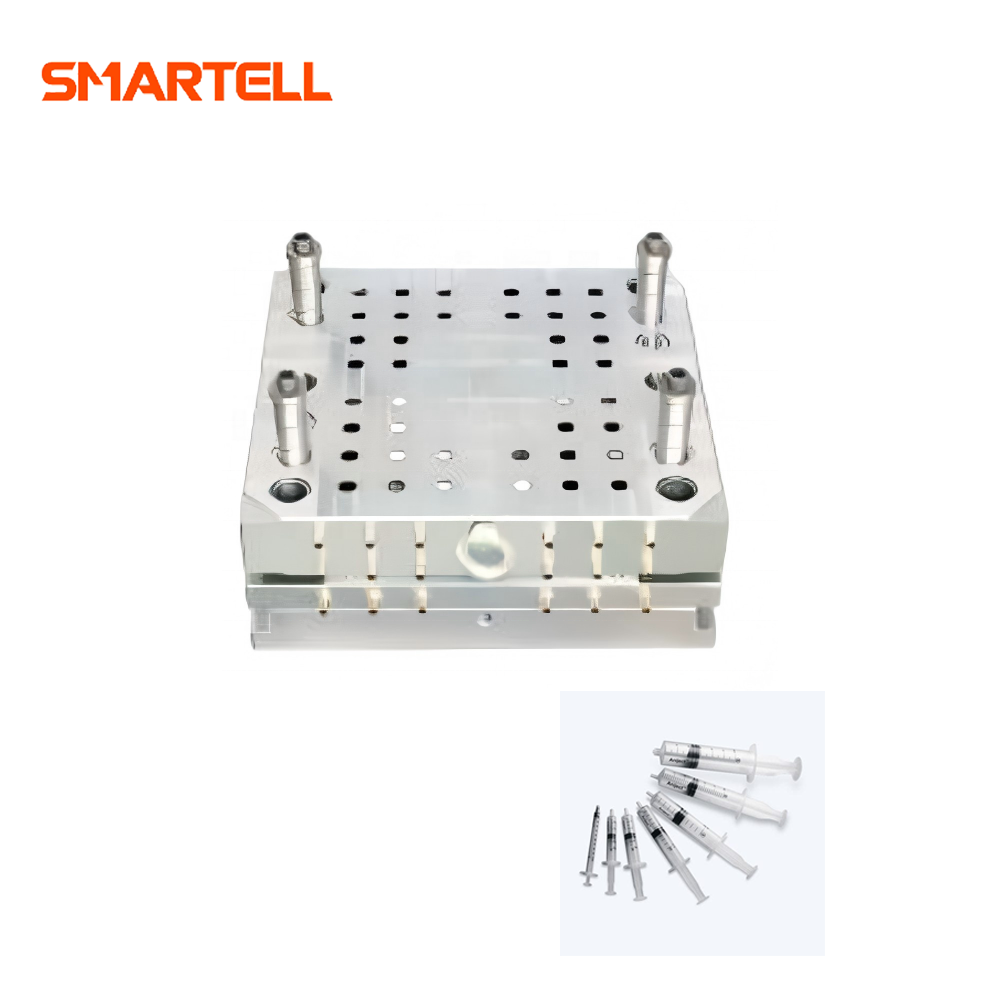 Изготовленная на заказ одноразовая форма для шприцев для производства медицинских инъекций