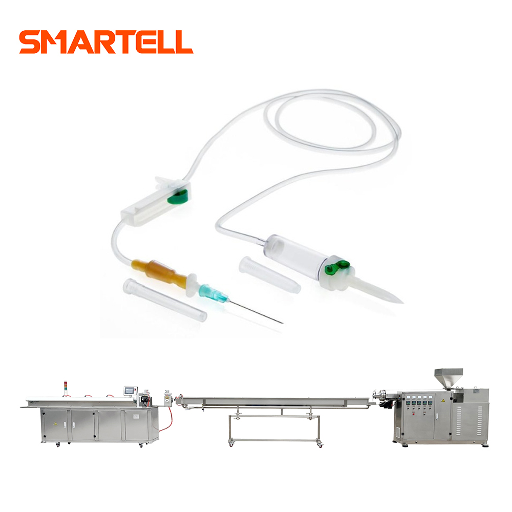 Автоматическое устройство подачи и система сбора труб Экструдер для производства труб из ПВХ