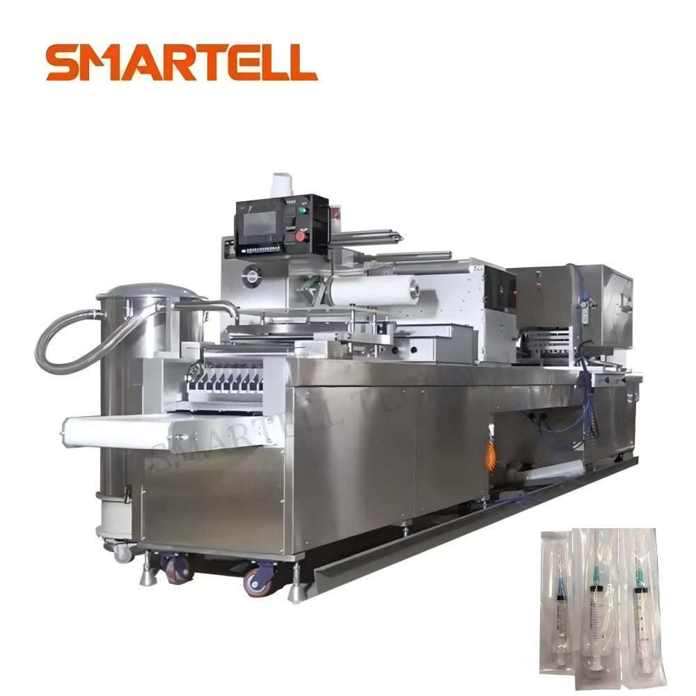 Одноразовый 10 мл шприц Easy Experation Electric Blister Packaging Machine для медицинской промышленности