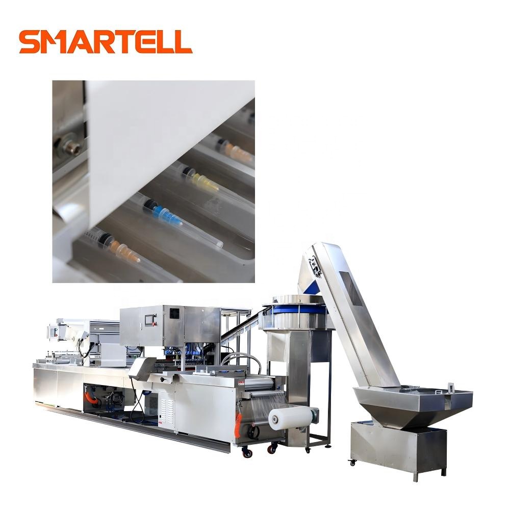 SMARTELL SMT‑4420 Машина для мягкой блистерной упаковки шприцев, медицинское применение, простота в эксплуатации и высокая производительность